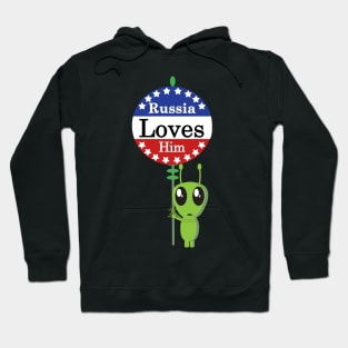 Russia loves him Hoodie